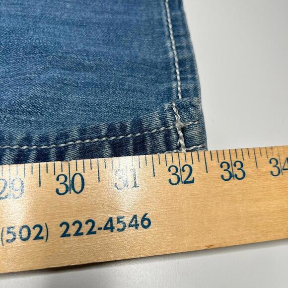 Miss Me Signature Bootcut Jeans Women’s (28x32) Medium Wash Flap Pockets y2k 00s - Picture 5 of 15